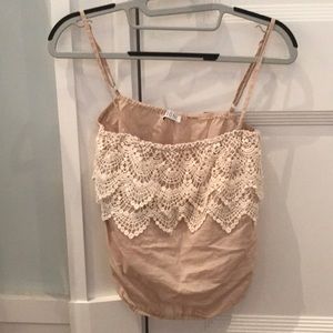 Beige tank
